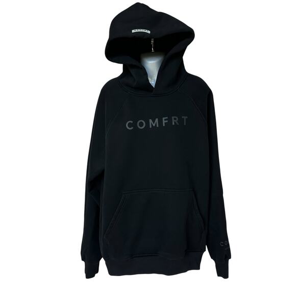 Comfrt Hoodie Black Obsidian Tranquil Collection Sweatshirt Women's Size Large - Picture 11 of 11